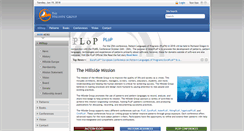 Desktop Screenshot of hillside.net